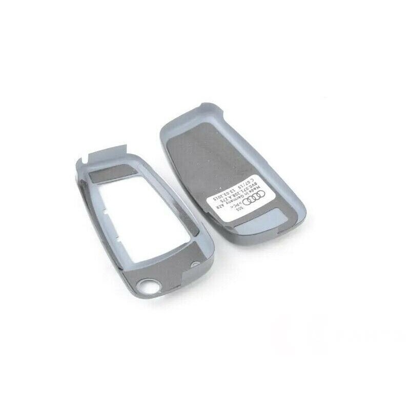 Coque de clé Quattro Design en gris Daytona - Pièces d'origine Audi 8V0071208AZ7S
