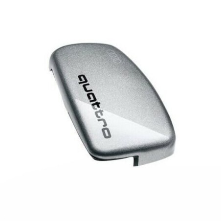 Coque de clé Quattro Design en Floret Silver - Pièces d'origine Audi 8V0071208AZ7G Coque de clé Quattro Design en Floret Silver - Pièces d'origine Audi 8V0071208AZ7G