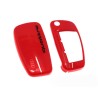 Coque de clé Quattro Design en rouge Misano - Pièces d'origine Audi 8V0071208AZ3M