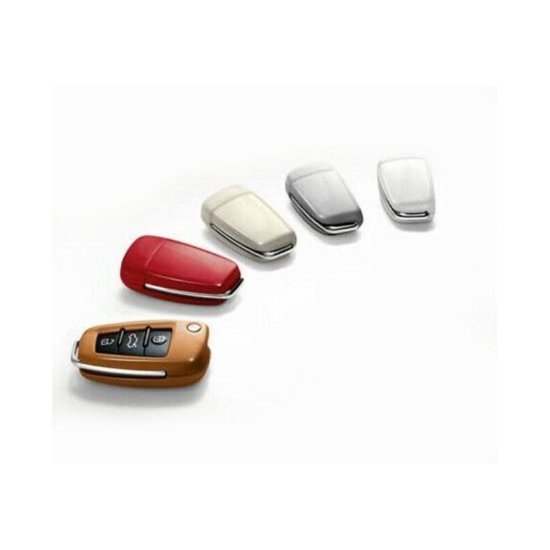Coque de clé Quattro Design en rouge Misano - Pièces d'origine Audi 8V0071208AZ3M