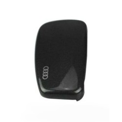 Coque de clé avec logo en anneaux en gris Daytona - Pièces d'origine Audi 8V0071208BZ7S