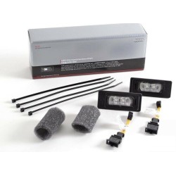 Kit de mise à niveau des feux de plaque d'immatriculation à LED - Pièces d'origine Audi 8K0052110.