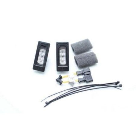 Kit de mise à niveau des feux de plaque d'immatriculation à LED - Pièces d'origine Audi 8K0052110. Kit de mise à niveau des feux de plaque d'immatriculation à LED - Pièces d'origine Audi 8K0052110.