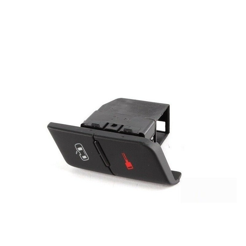 Interrupteur de verrouillage central gauche noir - Pièces d'origine Audi 8E19621075PR