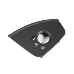 Garniture de commutateur de rétroviseur latéral de porte gauche - Pièces d'origine Audi 8J19595276PS