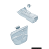 Cendrier noir pour porte arrière gauche côté conducteur - Pièces d'origine Audi 4G8857405A6PS Cendrier noir pour porte arrière gauche côté conducteur - Pièces d'origine Audi 4G8857405A6PS