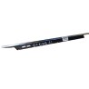 Moulure chromée avec joint en caoutchouc pour la vitre arrière gauche - Pièces d'origine Audi 4L0853763E2ZZ Moulure chromée avec joint en caoutchouc pour la vitre arrière gauche - Pièces d'origine Audi 4L0853763E2ZZ