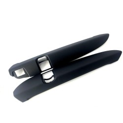 Accoudoir de porte gauche coté conducteur et accoudoir de porte droit coté passager noir pour ensemble LHD de 2 pièces - Pièces 