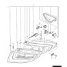 Support de phare gauche coté conducteur droit coté passager - Pièces d'origine Audi 8Z0941453 Support de phare gauche coté conducteur droit coté passager - Pièces d'origine Audi 8Z0941453