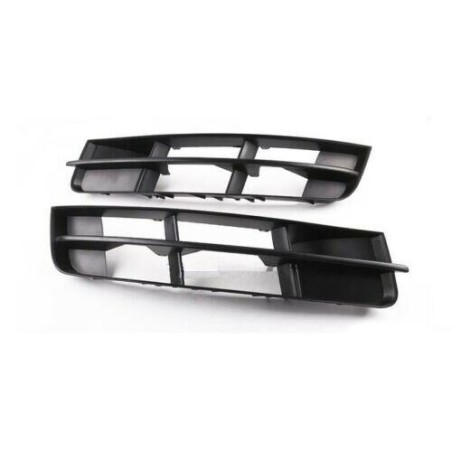 Ensemble de grille inférieure de pare-chocs avant gauche coté passager droite noire - Pièces d'origine Audi 4L0807682B01C/4L0807 Ensemble de grille inférieure de pare-chocs avant gauche coté passager droite noire - Pièces d'origine Audi 4L0807682B01C/4L0807