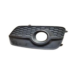 Grille de phare antibrouillard de pare-chocs gauche coté conducteur en noir satiné - Pièces d'origine Audi 8U0807681ESP9
