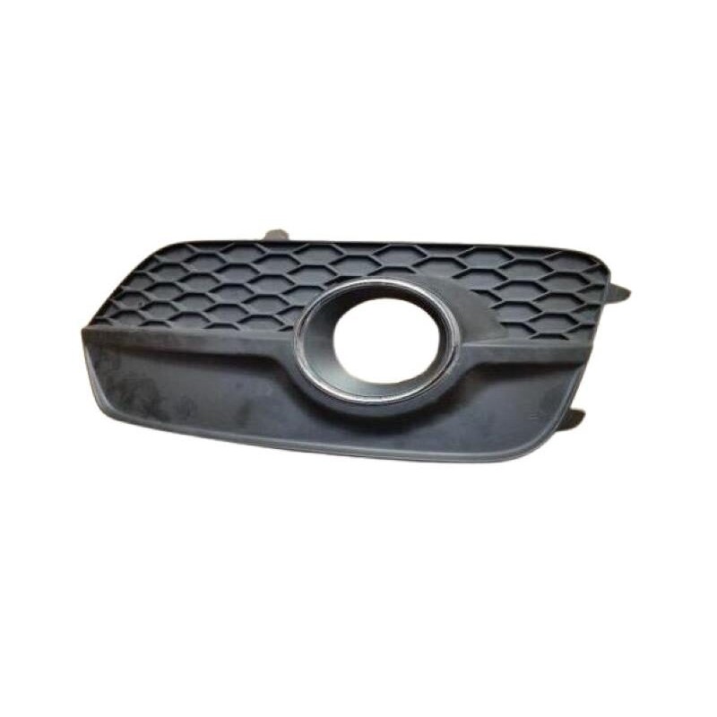 Grille de phare antibrouillard de pare-chocs gauche coté conducteur en noir satiné - Pièces d'origine Audi 8U0807681ESP9