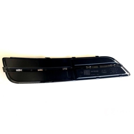 Pare-chocs inférieur gauche avec grille noire brillante - Pièces d'origine Audi 8P0807681TT94 Pare-chocs inférieur gauche avec grille noire brillante - Pièces d'origine Audi 8P0807681TT94