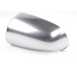 Capuchon de garniture de rétroviseur de porte gauche coté conducteur en aluminium - Pièces d'origine Audi 8E0857507D3Q7