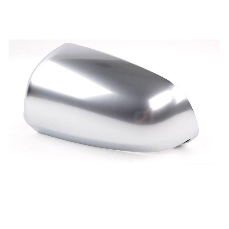 Capuchon de garniture de rétroviseur de porte gauche coté conducteur en aluminium - Pièces d'origine Audi 8E0857507D3Q7