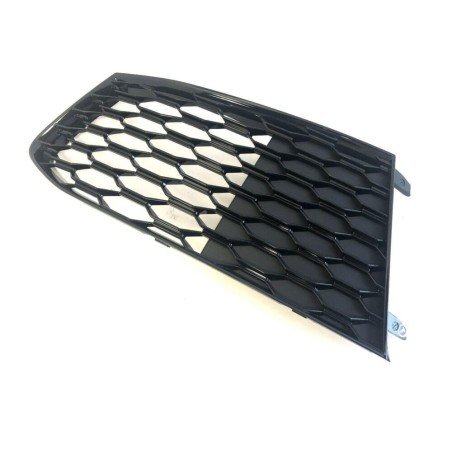Grille inférieure de pare-chocs avant gauche noir - Pièces d'origine Audi 4G8807681FT94 Grille inférieure de pare-chocs avant gauche noir - Pièces d'origine Audi 4G8807681FT94