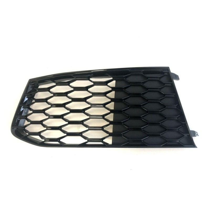 Grille inférieure de pare-chocs avant gauche noir - Pièces d'origine Audi 4G8807681FT94