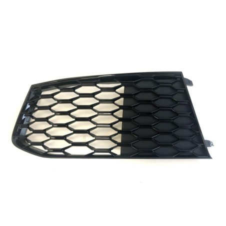 Grille inférieure de pare-chocs avant gauche noir - Pièces d'origine Audi 4G8807681FT94 Grille inférieure de pare-chocs avant gauche noir - Pièces d'origine Audi 4G8807681FT94