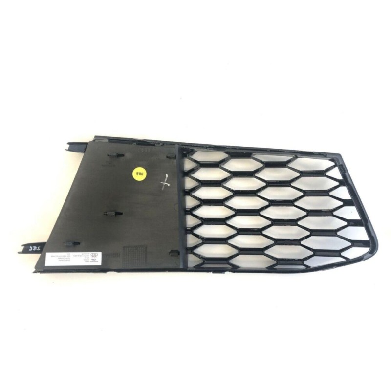 Grille inférieure de pare-chocs avant gauche noir - Pièces d'origine Audi 4G8807681FT94