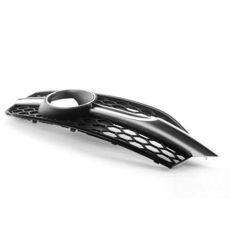 Pare-chocs avant gauche S-Line avec grille de phare antibrouillard noir - Pièces d'origine Audi 4G8807681E9B9. Pare-chocs avant gauche S-Line avec grille de phare antibrouillard noir - Pièces d'origine Audi 4G8807681E9B9.