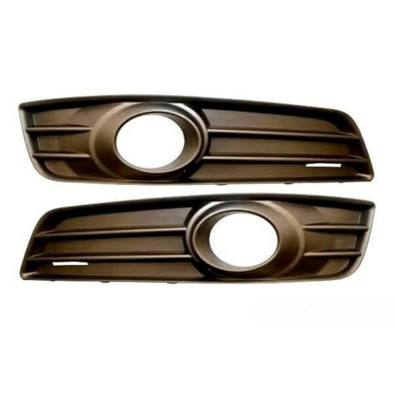 Ensemble de grille de phare antibrouillard de pare-chocs coté conducteur gauche coté passager droit - Pièces d'origine Audi 8P08