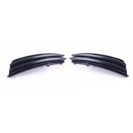 Grille inférieure de pare-chocs avant droit noir - Pièces d'origine Audi 4G88076829B9 Grille inférieure de pare-chocs avant droit noir - Pièces d'origine Audi 4G88076829B9