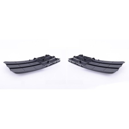 Grille inférieure de pare-chocs avant droit noir - Pièces d'origine Audi 4G88076829B9 Grille inférieure de pare-chocs avant droit noir - Pièces d'origine Audi 4G88076829B9