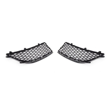 Ensemble de grille inférieure avant gauche coté conducteur (côté conducteur) et droite coté passager (côté passager) en noir bri Ensemble de grille inférieure avant gauche coté conducteur (côté conducteur) et droite coté passager (côté passager) en noir bri