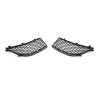 Ensemble de grille inférieure avant gauche coté conducteur (côté conducteur) et droite coté passager (côté passager) en noir bri Ensemble de grille inférieure avant gauche coté conducteur (côté conducteur) et droite coté passager (côté passager) en noir bri