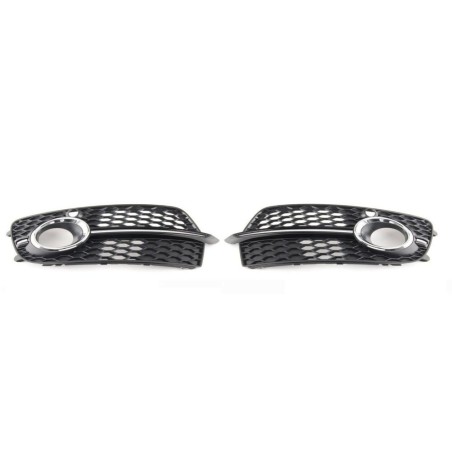 Ensemble de grille de phare antibrouillard avant S-Line côté gauche coté conducteur et côté droit coté passager - Pièces d'origi Ensemble de grille de phare antibrouillard avant S-Line côté gauche coté conducteur et côté droit coté passager - Pièces d'origi