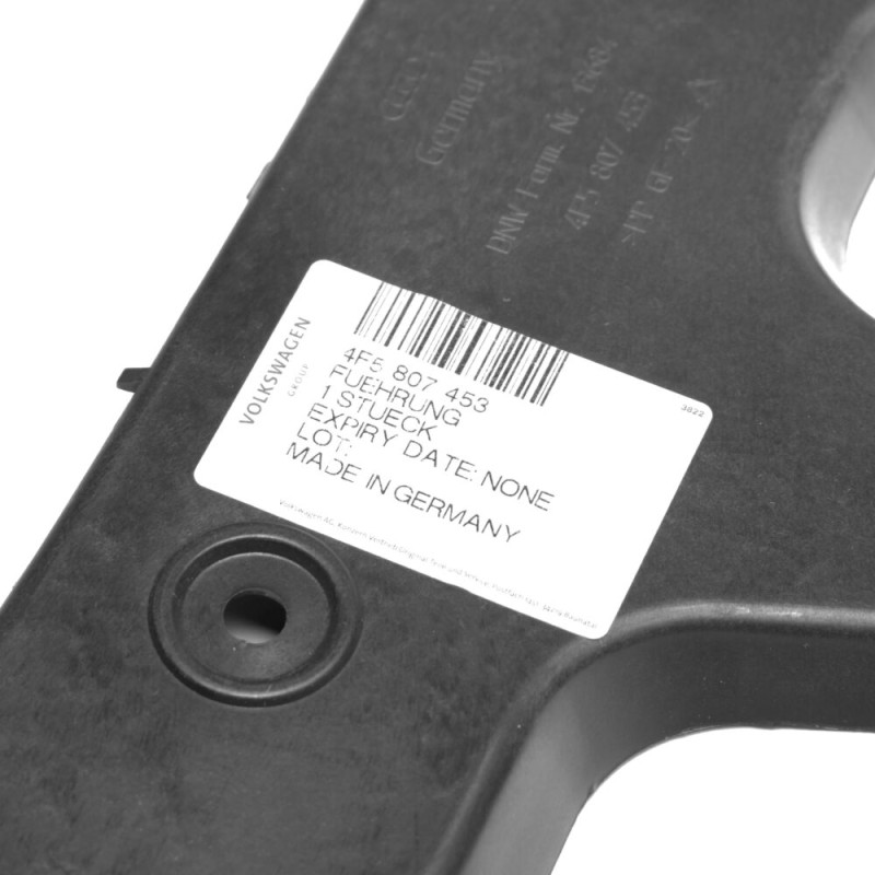 Support de pare-chocs arrière gauche coté conducteur - Pièces d'origine Audi 4F5807453