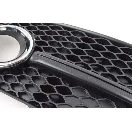 Grille de pare-chocs avant gauche avec feu antibrouillard - Pièces d'origine Audi 8R0807681E01C de la gamme S-Line Grille de pare-chocs avant gauche avec feu antibrouillard - Pièces d'origine Audi 8R0807681E01C de la gamme S-Line