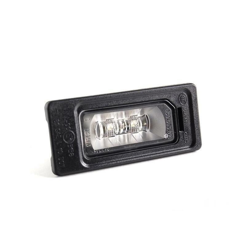 Feu de plaque d'immatriculation à LED avec 2 lentilles - Pièces d'origine Audi 2x4G0943021