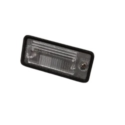 Couvercle de lentille de lumière de plaque d'immatriculation arrière droit coté passager - Pièces d'origine Audi 8E0943022B