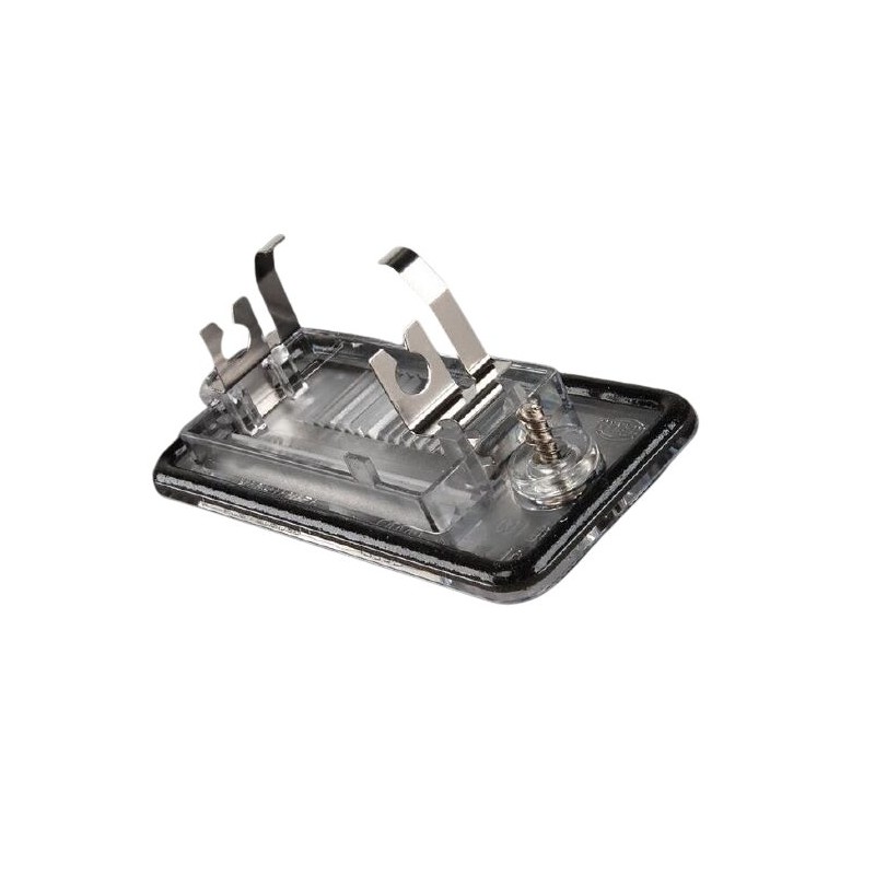 Couvercle de lentille de lumière de plaque d'immatriculation arrière droit coté passager - Pièces d'origine Audi 8E0943022B