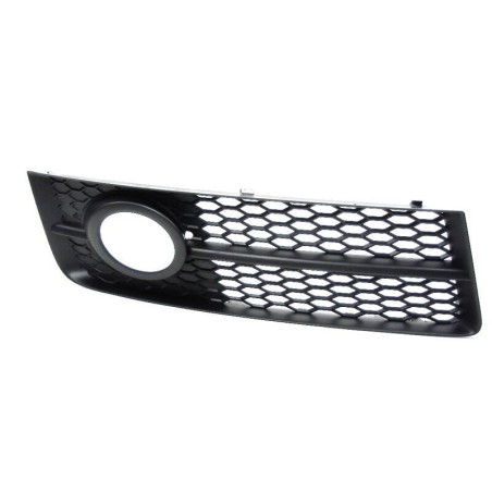 Grille de pare-chocs droit avec entourage de phare antibrouillard - Pièces d'origine Audi 4E0807682AK01C Grille de pare-chocs droit avec entourage de phare antibrouillard - Pièces d'origine Audi 4E0807682AK01C