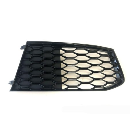 Grille inférieure de pare-chocs avant droit noir - Pièces d'origine Audi 4G8807682FT94 Grille inférieure de pare-chocs avant droit noir - Pièces d'origine Audi 4G8807682FT94