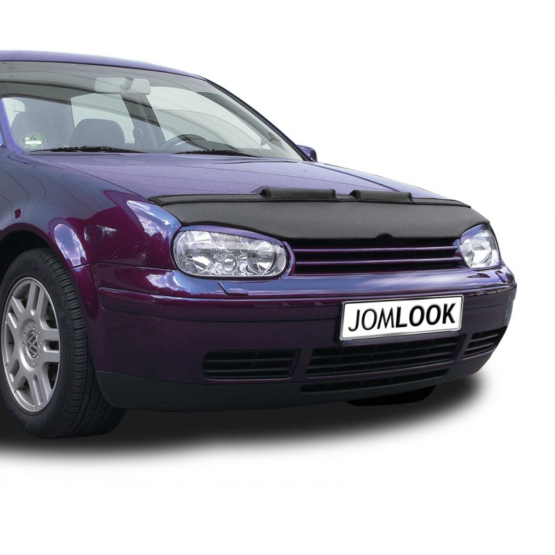 Bra de capot pour VW Golf 4 (98-03) en cuir noir