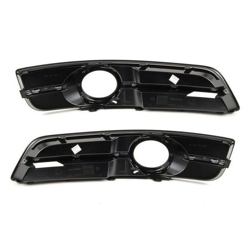 O/S Right coté conducteur Left Bumper Fog Light Chrome Grill Set - Original parts Audi 8P0807682JT94/8P0807681AAT94 O/S Right coté conducteur Left Bumper Fog Light Chrome Grill Set - Original parts Audi 8P0807682JT94/8P0807681AAT94