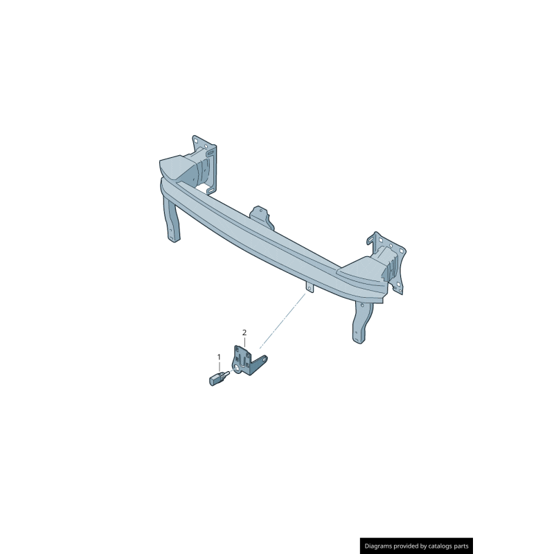Capteur de température extérieure - Pièces d'origine Audi 8Z0820535A