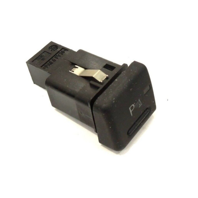 Bouton de commutateur noir d'assistance de stationnement - Pièces d'origine Audi 8E2919281A5PR