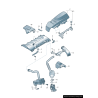 Tuyau de ventilation de carburant avec valve - Pièces d'origine Audi 06B103211H Tuyau de ventilation de carburant avec valve - Pièces d'origine Audi 06B103211H