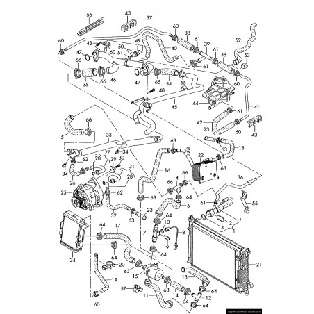 Thermostat de radiateur - Pièces d'origine Audi 4B3121113A Thermostat de radiateur - Pièces d'origine Audi 4B3121113A