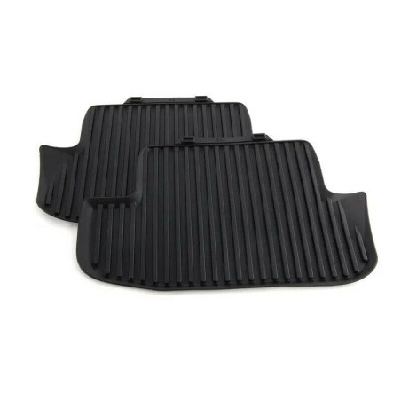 Tapis de sol arrière en caoutchouc noir toutes saisons - Pièces d'origine Audi 8T0061511041 Tapis de sol arrière en caoutchouc noir toutes saisons - Pièces d'origine Audi 8T0061511041