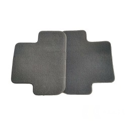 Tapis de sol arrière en textile noir - Pièces d'origine Audi 8K20612766PS