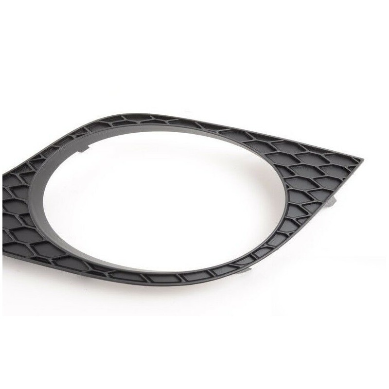 Insert de diffuseur de pare-chocs arrière avec grille de garniture - Pièces d'origine Audi 8T08074213FZ