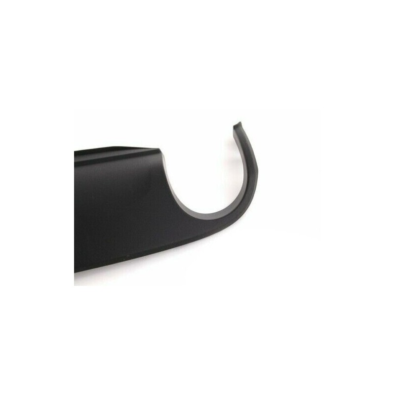 Diffuseur de pare-chocs arrière, spoiler inférieur, noir satiné - Pièces d'origine Audi 8K0807521A01C
