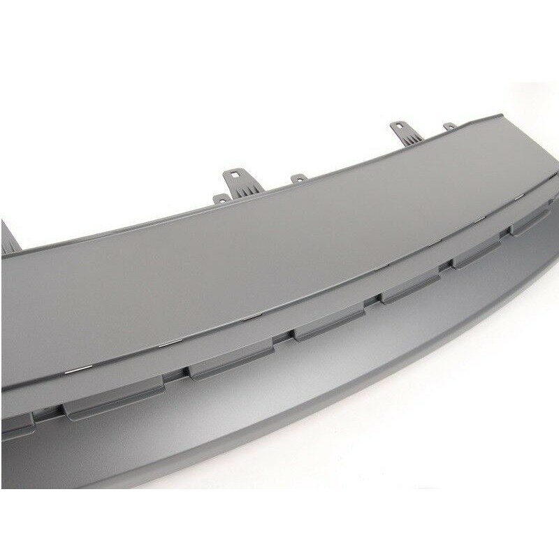 Diffuseur de pare-chocs arrière avec spoiler à double tuyau gris - Pièces d'origine Audi 4G8807521B1RR