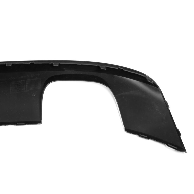 Garniture de diffuseur de pare-chocs arrière à double tuyau - Pièces d'origine Audi 8V3807521B