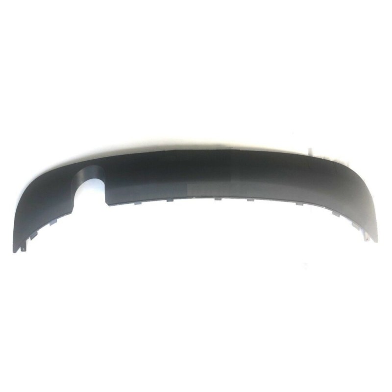 Garniture de diffuseur de pare-chocs arrière à tuyau unique - Pièces d'origine Audi 8V3807521